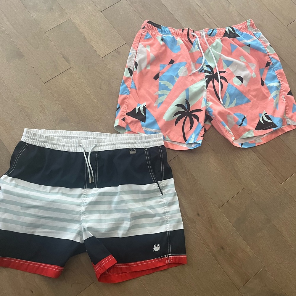 2 Men's Swim Shorts xl